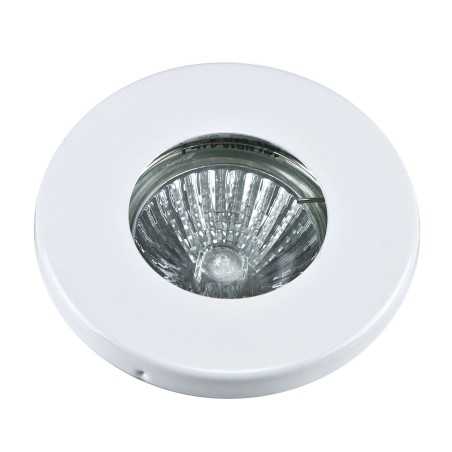 Spot Bain et Douche Etanche IP44 Blanc avec ampoule halogene GU10