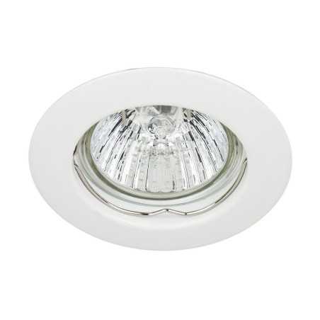Rendez votre intérieur étincelant avec notre Lot de 50 Fixation de spot encastrable Classic White Diamètre 77mm ref. 932 - La so