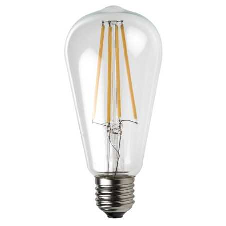 Éclairez votre intérieur avec style : Lot de 10 Ampoules Led Filament ST64 à prix incroyable !