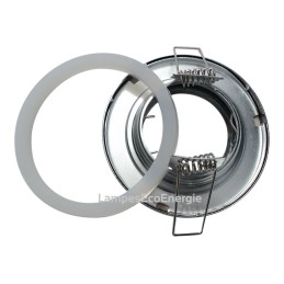 6X Spots LED Encastrables Blanc Etanche IP44 Pour Salle de Bain
