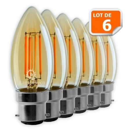 Transformez votre éclairage avec ces ampoules LED flamme dorées!