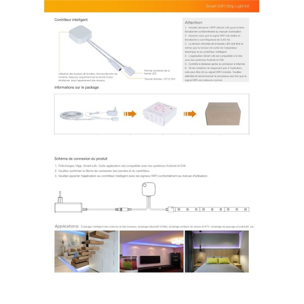 Transformez votre espace en une fête avec ces bandes lumineuses intelligentes compatibles avec Alexa et Google Assistant!