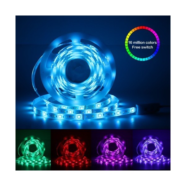 Transformez votre espace en une fête avec ces bandes lumineuses intelligentes compatibles avec Alexa et Google Assistant!