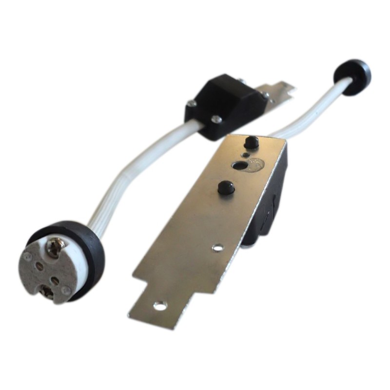 Lot De 10 Douilles GU5.3 MR16 Avec Câbles 12V - Support Ampoule LED Halogène Pour Spots Et Luminaires