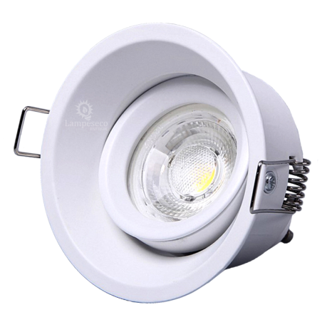 Éclairez en douceur avec Lot de 10 spots encastrables basse luminance blanc!