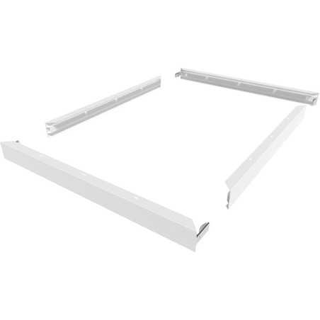 Transformez votre plafond en chef-d\'œuvre avec notre Kit de pose en saillie dalle LED 600x600 blanc!