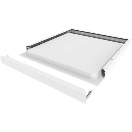 Transformez votre plafond en chef-d\'œuvre avec notre Kit de pose en saillie dalle LED 600x600 blanc!