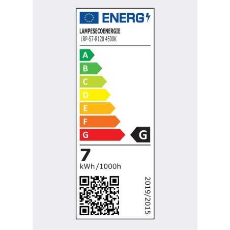 Lot de 5 Spot Encastrable LED Downlight Panel Extra-Plat 7W Blanc Neutre 4200-4500K