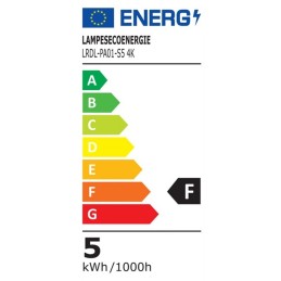 LOT DE 40 SPOT LED ENCASTRABLE COMPLETE RONDE FIXE eq. 50W BLANC CHAUD 3000K