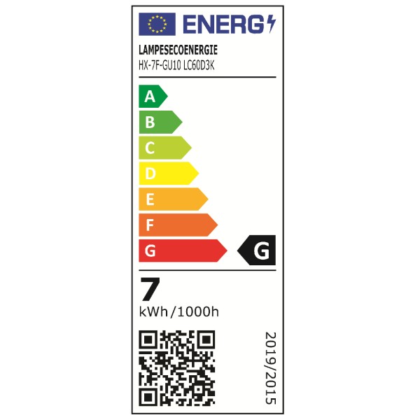 LOT DE 50 SPOT ENCASTRABLE FIXE LED GU10 230V BLANC AVEC COB LED 5W RENDU ENVIRON 50W HALOGENE
