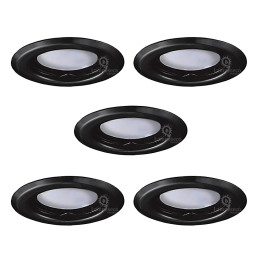 Éclairez votre intérieur avec nos spots encastrables noir mat LED 5W équivalent 50W - Blanc Froid 6000K