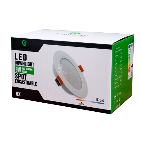 Transformez votre salle de bain avec le Pack de 18 spots LED extra-plats et étanches