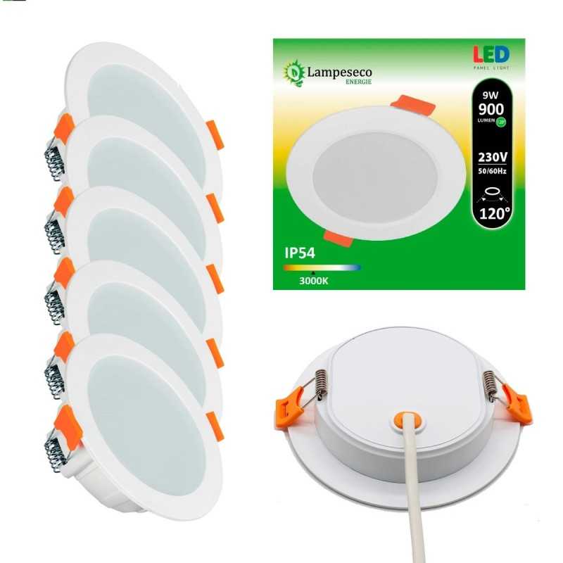 Transformez votre salle de bain avec le Pack de 18 spots LED extra-plats et étanches Transformez votre salle de bain avec le Pack de 18 spots LED extra-plats et étanches
