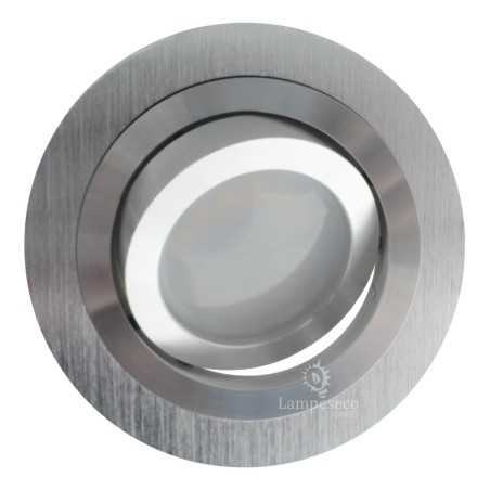 Lot de 8 spot led encastrable orientable 5w eq. 50w, blanc neutre ref.64854000