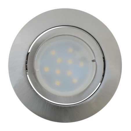 Spot Led Encastrable Complete Satin Orientable lumière Blanc Neutre