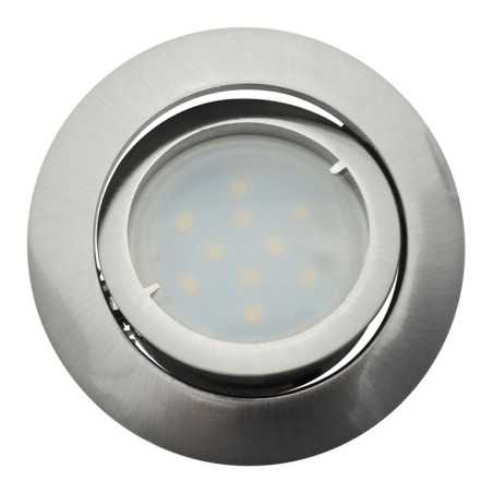 Spot Led Encastrable Complete Satin Orientable lumière Blanc Neutre