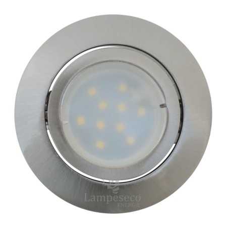 Spot Led Encastrable Complete Satin Orientable lumière Blanc Neutre