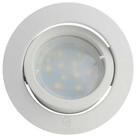Spot Led Encastrable Complete Blanc Orientable lumière Blanc Neutre