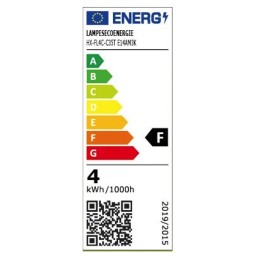 Ampoule décorative led à filament Doré 4 watt (éq. 42 Watt) Culot E14