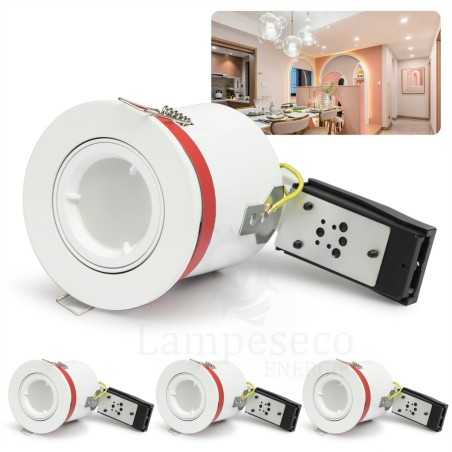 Transformez votre intérieur avec le Spot Encastrable BBC Orientable diametre 100mm GU10 7W Blanc Neutre