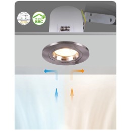 Transformez votre intérieur avec nos Spots Orientables Inox LED 5W - Lot de 5!