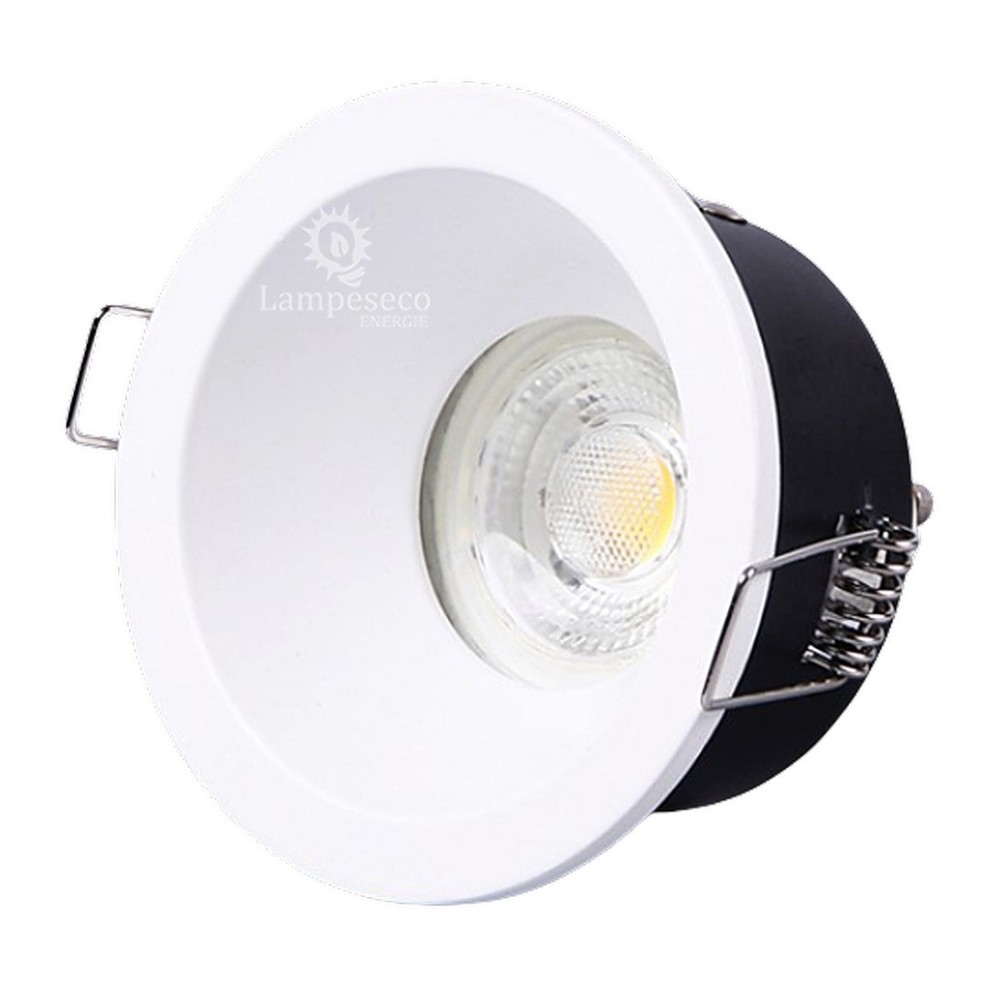 Lot de 10 Support Spot encastrable etanche IP65 SDB basse luminance, non eblouissant ref. 851