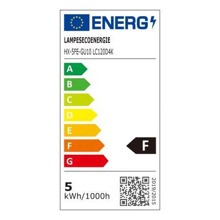 Éclairez votre maison avec style : Lot de 20 Spot LED orientables 4.9W GU10 Ø90 Lumière Blanc Neutre à 120°