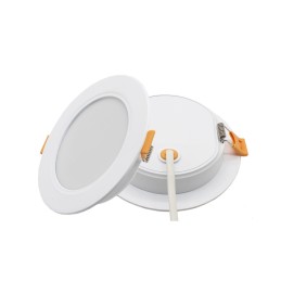 Lot de 5 Spot Encastrable LED Downlight Panel Extra-Plat 18W Blanc Neutre