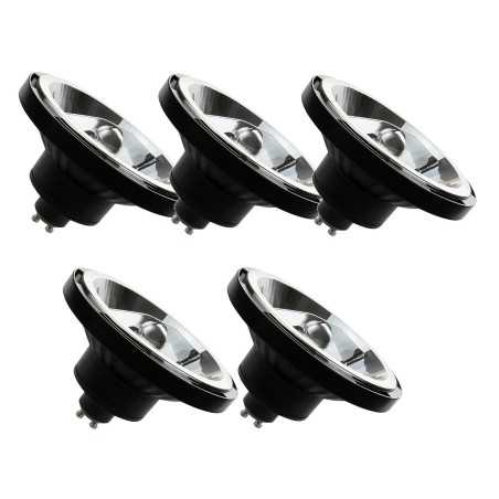 Éclairez votre intérieur avec style : lot de 5 Spots LED 12W blanc neutre !