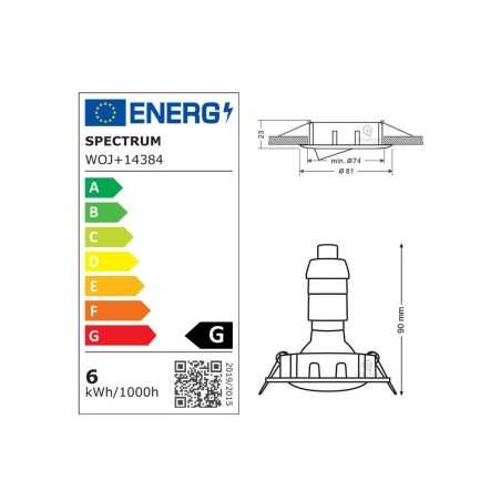 Éblouissez votre intérieur avec notre pack de 5 spots LED encastrables alu brossé dimmables