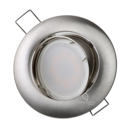 Découvrez notre Lot de 20 Spots Encastrables LED Alu Brossé GU10 Dimmable Blanc Chaud
