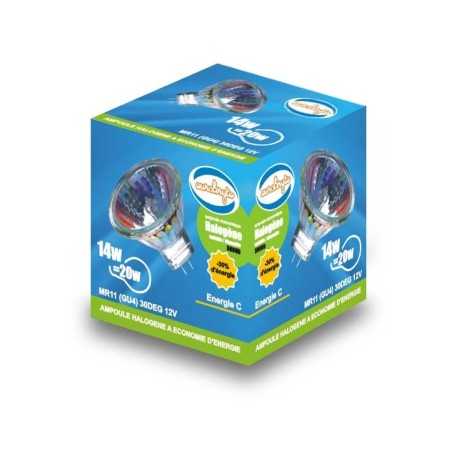 Éclairage puissant en économisant! Ampoules dichroïques MR11 maintenant disponibles en lot de 10 - 12V 20W (14W) GU4 pour 3000h