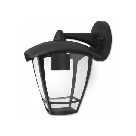 Découvrez la magie de l\'éclairage extérieur avec l\'Applique murale Niko LED noire en aluminium