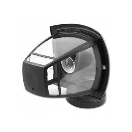 Découvrez la magie de l\'éclairage extérieur avec l\'Applique murale Niko LED noire en aluminium