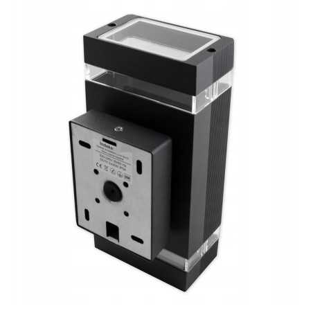 Découvrez la perfection en éclairage extérieur: Applique de façade IP54 2x GU10 Noir - Un luminaire en aluminium premium!