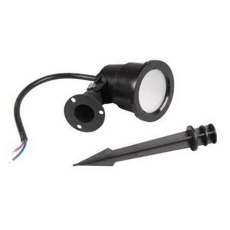Découvrez l\'éclatant spot extérieur jardin 7W 2700K - Projecteur LED IP65 avec piquet!