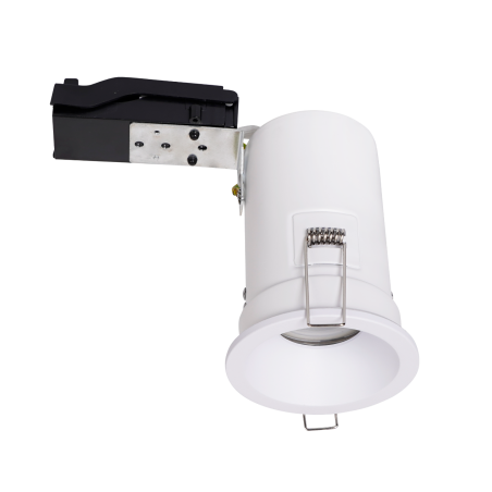 Éclairez votre espace avec style grâce au lot de 20 supports de spot fixe blanc GU10 IP65 étanche - Luminance basse! RT2012