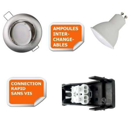 Luminaires LED encastrables: Éclairez votre espace avec style!