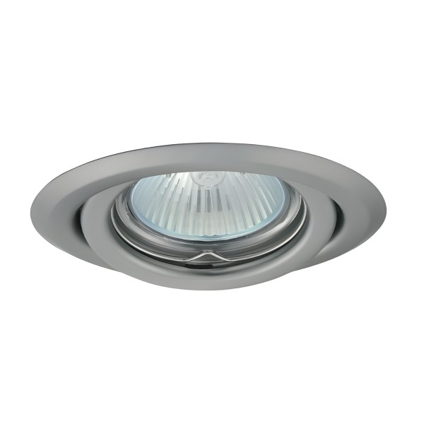 Lot de 10 Fixation de spot encastrable orientable chrome matt D99mm marque Kanlux ref 26798