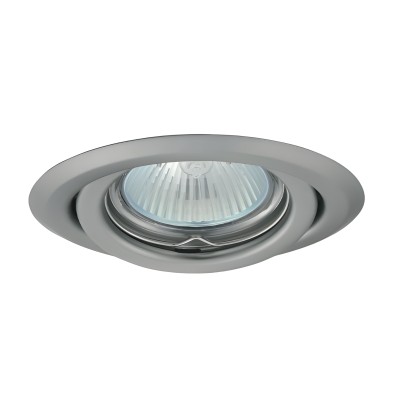 Lot de 20 Fixation de spot encastrable orientable chrome matt D99mm marque Kanlux ref 26798