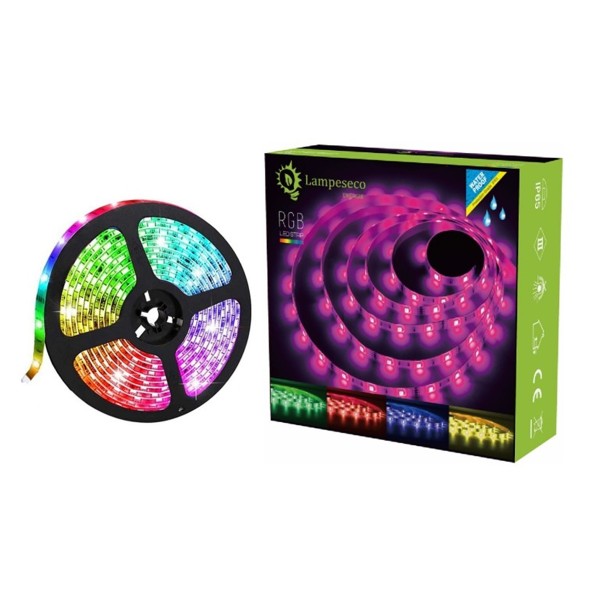 Bande LED 5m : Illuminez votre intérieur grâce à un éclairage décoratif RGB