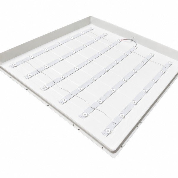Lot de 6 Panneaux LED 40W 60x60 cm - Encastrable/En Saillie, 4000K, 4000lm – Plafonnier Éco-énergétique - Achetez en Ligne