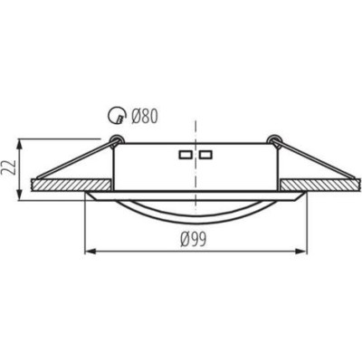 Transformez votre intérieur avec les Fixations AJAS noires matte pour spots encastrables