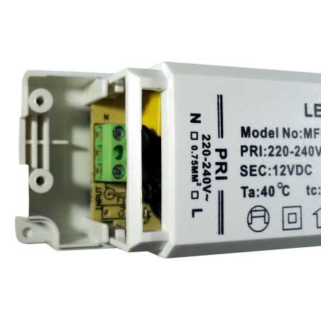 Transformateur Spécial Leds Max 30 watts de 220V