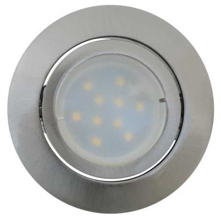 Spot Led Encastrable Complete Satin Orientable lumière Blanc Neutre