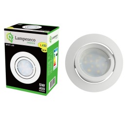 Spot Led Encastrable Complete Blanc Orientable lumière Blanc Chaud