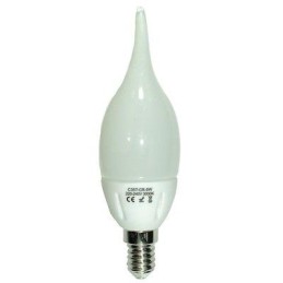 LOT DE 4 AMPOULE LED FLAMME 5W CULOT E14 - ECLAIRE COMME 60W INCANDESCENTE