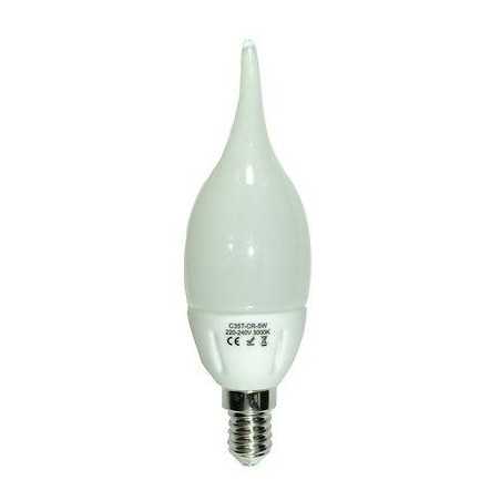 LOT DE 4 AMPOULE LED FLAMME 5W CULOT E14 - ECLAIRE COMME 60W INCANDESCENTE