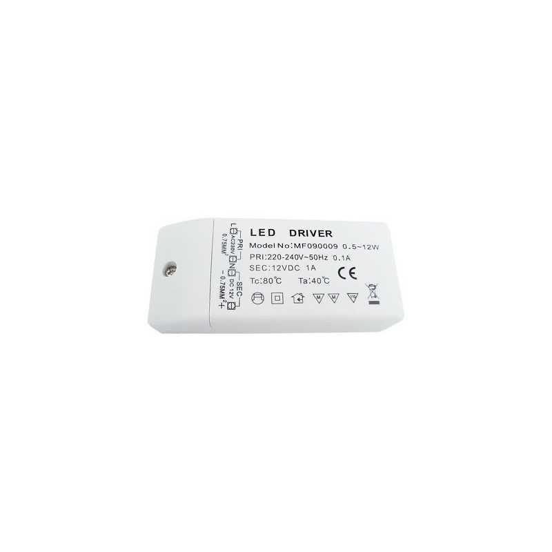 Transformateur Spécial Leds 220V - Max 12W | Efficacité et Sécurité pour Vos Éclairages