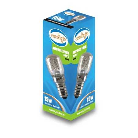 Ampoule spéciale pour four Culot E14 300° 15W